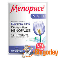 Менопейс Найт (Menopace Night) таблетки, 30 шт.