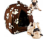 Мягкий домик для собак и кошек Pet Hut Brown 25см х 23см (50), фото 9