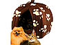 Мягкий домик для собак и кошек Pet Hut Brown 25см х 23см (50), фото 8
