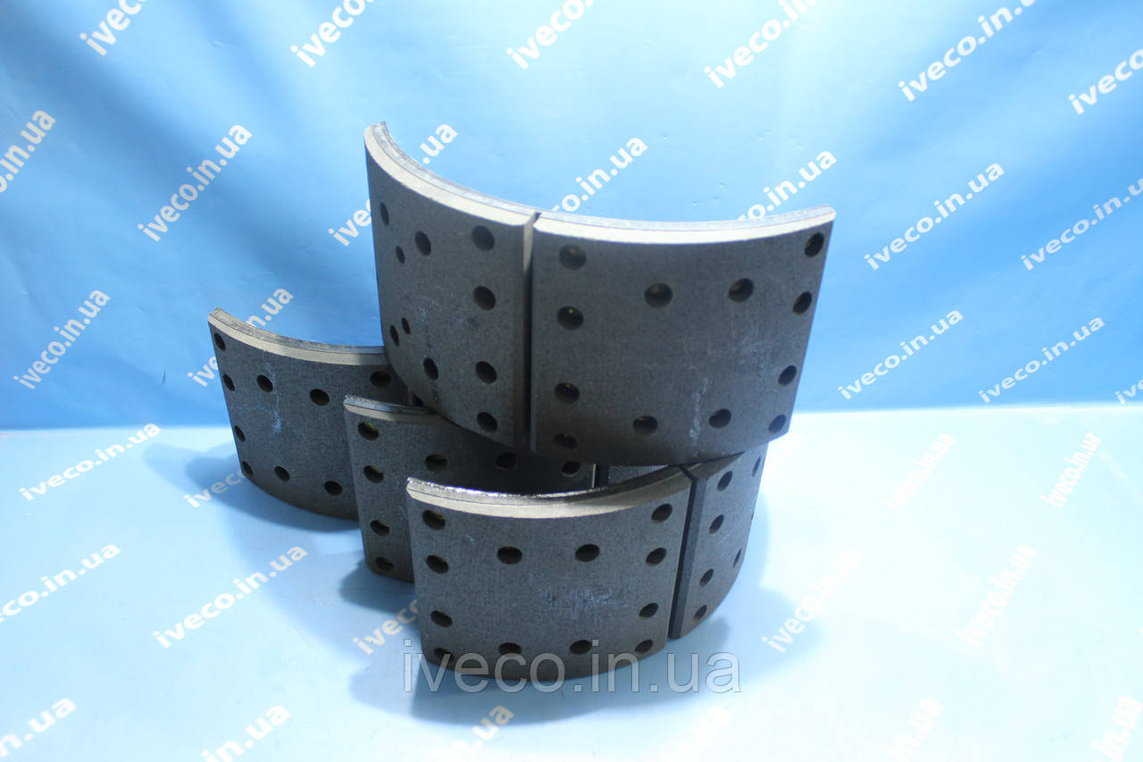 Колодка гальмівна Iveco Trakker Eurotrakker Івеко 42537727 41285024 2992378 2996501 2995824 2992123