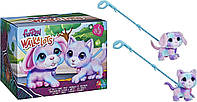 Інтерактивне цуценя та кошеня FurReal Walkalots Big Wags Cotton and Candy 2 Pack F2603