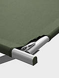 Розкладачка складане похідне ліжко Mil-tec US Style Olive 14402201, фото 9