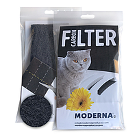 Фильтр для закрытых туалетов котов Moderna (Модерна) Universal Filter 15.5х16 см