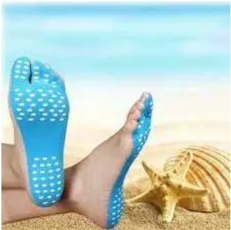 Устілки для захисту стоп, босих ніг на пляжі