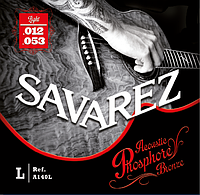 Струны для акустической гитары SAVAREZ A140L Acoustic Phosphor Bronze Light .012 - .053