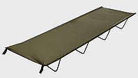 Раскладушка складная походная кровать из стали Mil-tec Olive 14406000