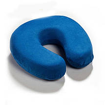 Універсальна подушка для подорожей — дорожня подушка Foam Travel Pillow, фото 4