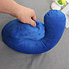 Універсальна подушка для подорожей — дорожня подушка Foam Travel Pillow, фото 10