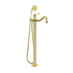 Золотий підлоговий змішувач для ванни Bugnatese Oxford 6360
