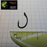Карпові гачки безбороді Krank barbless hook (з покриттям PTFE) √6, фото 2