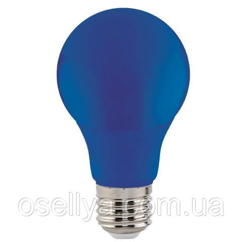 Лампа Діодна "SPECTRA" 3W E27 A60 (синя)
