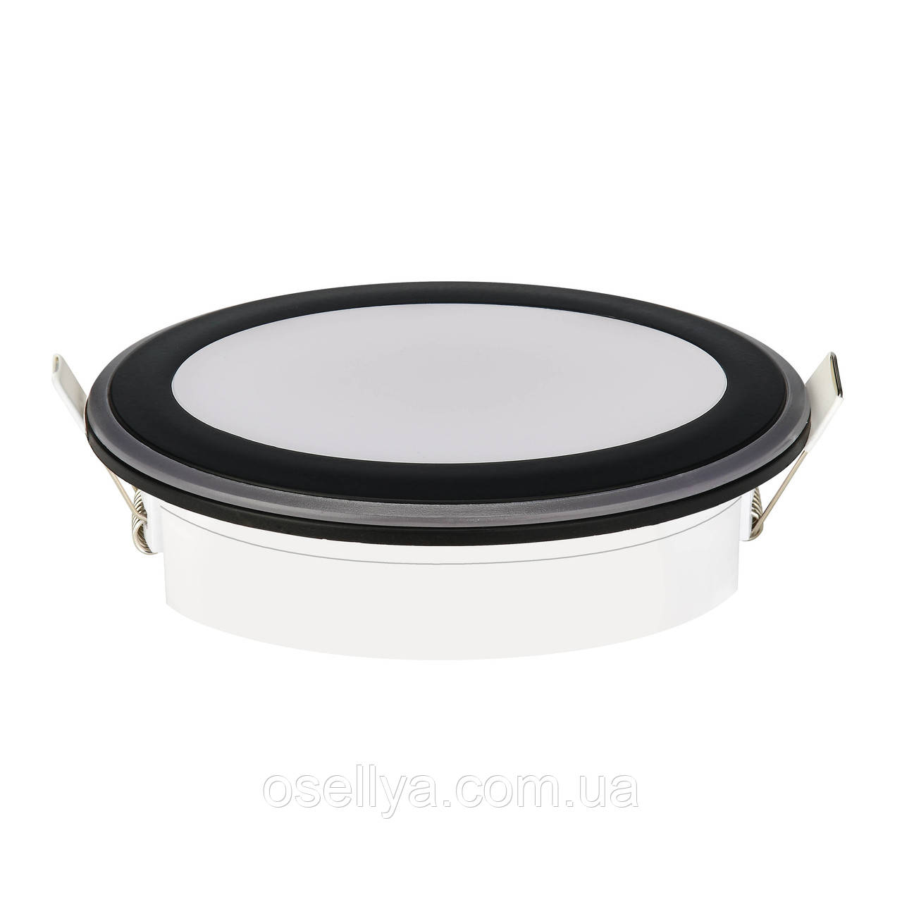 Світильник вмонтований  PARKER-12 12W чорний
