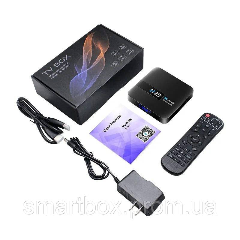 Смарт ТВ приставка Smart TV Box HONGTOP H20 (2/16GB) Android 10 (ID ...