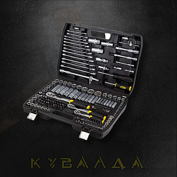 SIGMA Набір насадок торцевих і біт 1⁄4" 3⁄8" 1⁄2" CrV (216шт)