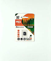 Карта пам'яті microSDHC Mibrand 4Gb class 4