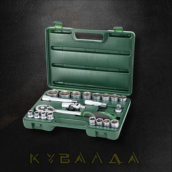 SIGMA Набір торцевих насадок 1⁄2" (21шт) Grad