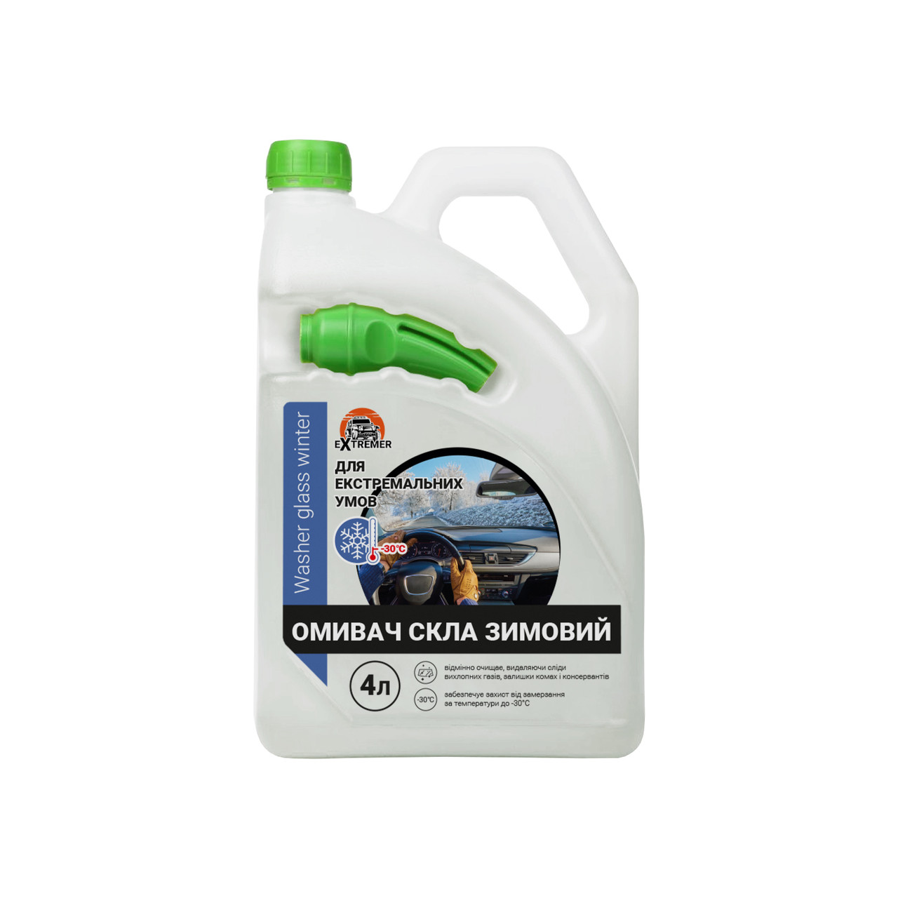 Омивач скла зимовий -30...0°С Washer glass winter 4 л