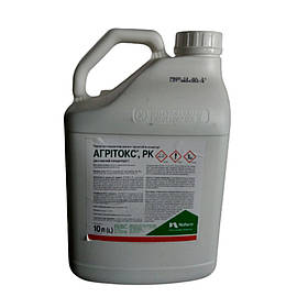 Гербіцид Агрітокс (МПЦА 500 г/л) 10л для зернових, пшениці, ячменю, гороху від берізки, хвоща, осоту