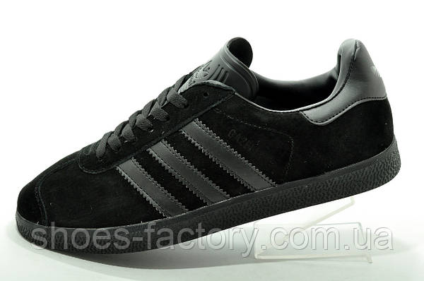 Adidas gazelle black shoes online