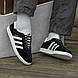 Чоловічі Кросівки Adidas Gazelle Black White 40-41-44-45, фото 5