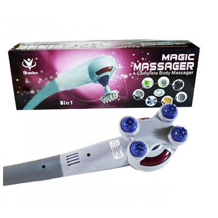 Вібраційний Масажер Для Тіла Maxtop Magic Massager 8 В 1, фото 1
