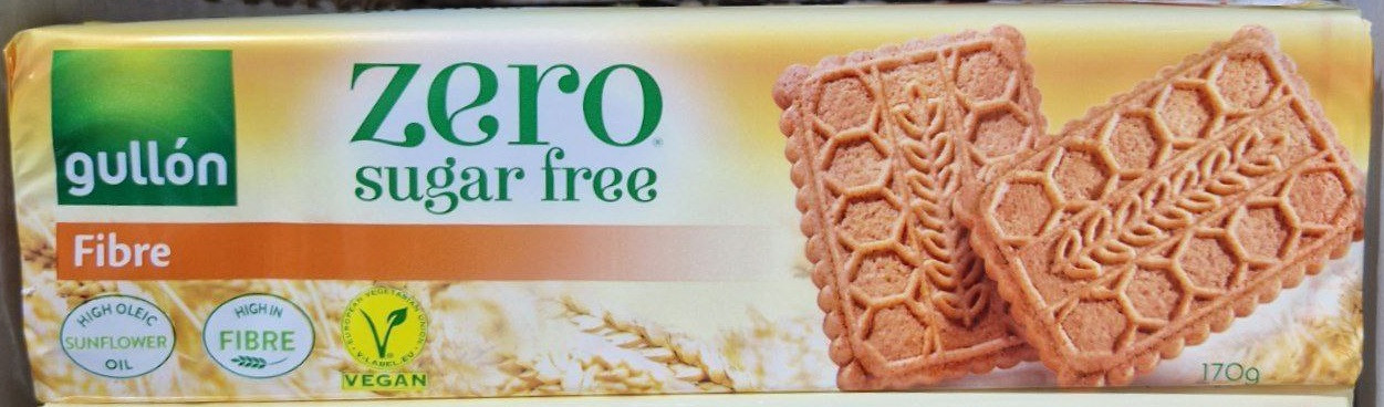 Печиво Gullon Zero sugar free Fibre  170 г., фото 1