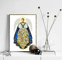 Схема для вишивки на тканині Ангел Любові (Магія Візерунку)