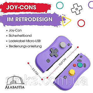 Контроллер для Nintendo Switch OLD/OLED Ретро-джойстики