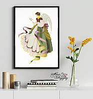 Схема для вишивки на тканині Ангел Благодаті (Магія Візерунку)