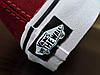 Кеди Vans Authentic BORDO / WHITE бордові ванси унісекс кросівки демісезон 2023, фото 9
