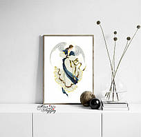 Схема для вишивки на тканині Ангел Надії (Магія Візерунку)