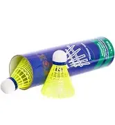 Волани для бадмінтону FOX TARGET нейлон жовтий тубус 6 шт.