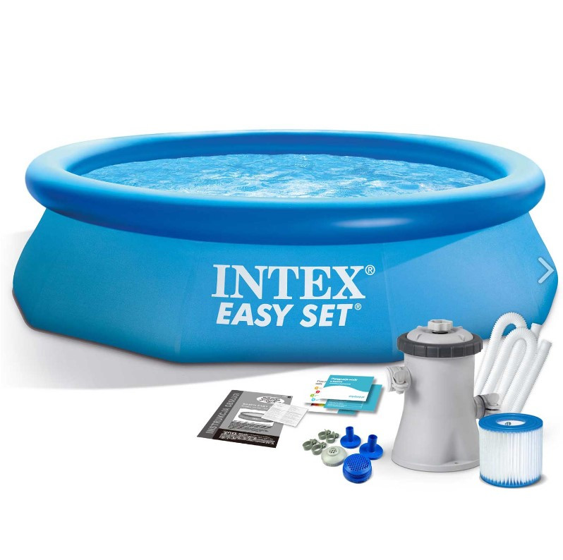 Intex 28122 Easy Set Ø 305x76 Надувний басейн з фільтр-насосом, фото 1