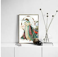 Схема для вишивки на тканині Ангел материнства (Магія Візерунку)