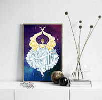 Схема для вишивки на тканині Ангел мрій (Магія Візерунку)