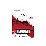 SSD M.2 Kingston NV2 250GB NVMe 2280 PCIe 3.0 x4 3D NAND, фото 4