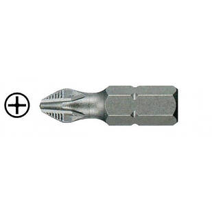 Біта хрестова PH2 1/4" L = 25 мм 10 шт. RSC тип