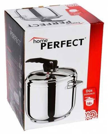 Скороварка Home Perfect 14 л. неіржавка сталь Туреччина, фото 1