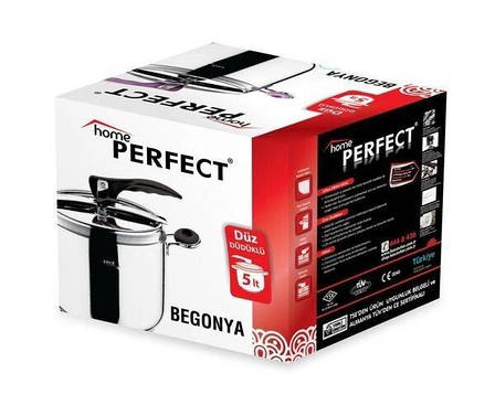 Скороварка Home Perfect 5 л. неіржавка сталь Туреччина, фото 1