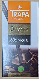 Шоколад Trapa Intenso Noir 80% 80 г. Іспанія