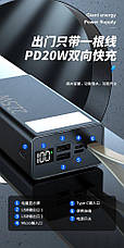 Повербанк Power Bank 50000 mah 22.5W зі швидким заряджанням, фото 5