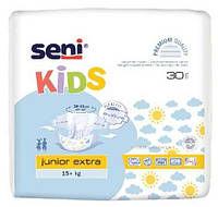 Подгузники для детей Seni Kids junior extra 15+ кг 30 шт