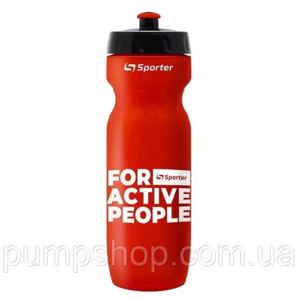 Пляшка для води Sporter For Active People 700 мл червона