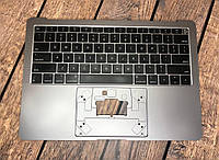 Топкейс для ноутбука Apple MacBook Air A1932, Space Gray, оригинал. Б/у, не работает клавиатура