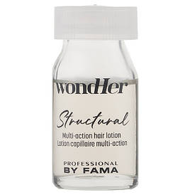 Ампули для відновлення волосся By Fama Structural Wondher Multi-Action Hair Lotion 7 мл