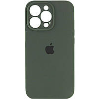 Чохол для смартфона Silicone Full Case AA Camera Protect for Apple iPhone 13 Pro 40, Atrovirens
