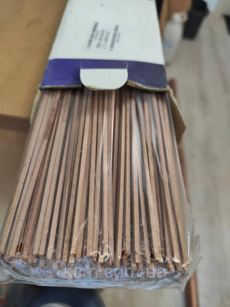 Припой мідно-фосфорний 2x2x500мм Sopormetal (Португалія) (Fosop 6 Square)