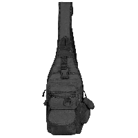 CamoTec сумка Gunner Sling 2.0 Black, тактическая сумка черная, сумка через плечо, военная сумка