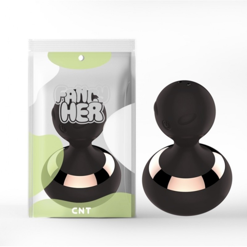 Вібростимулятор чорний для жінок Body Ecstasy Gold, фото 1