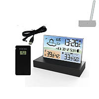 Метеостанція бездротова з виносним датчиком ЖК 5.9", FJ3396C